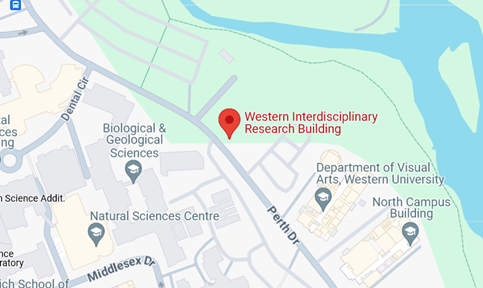 google map with WIRB location on Perth Drive